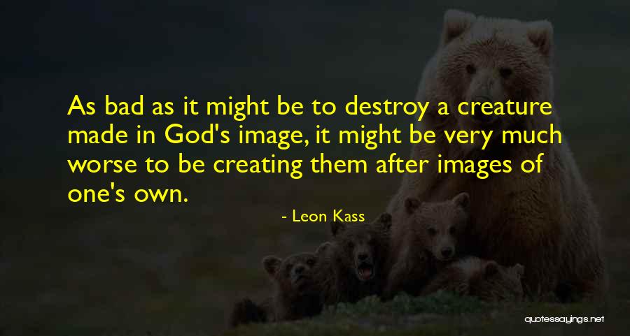 Agentury Quotes By Leon Kass Agentury Quotes By Leon Kass