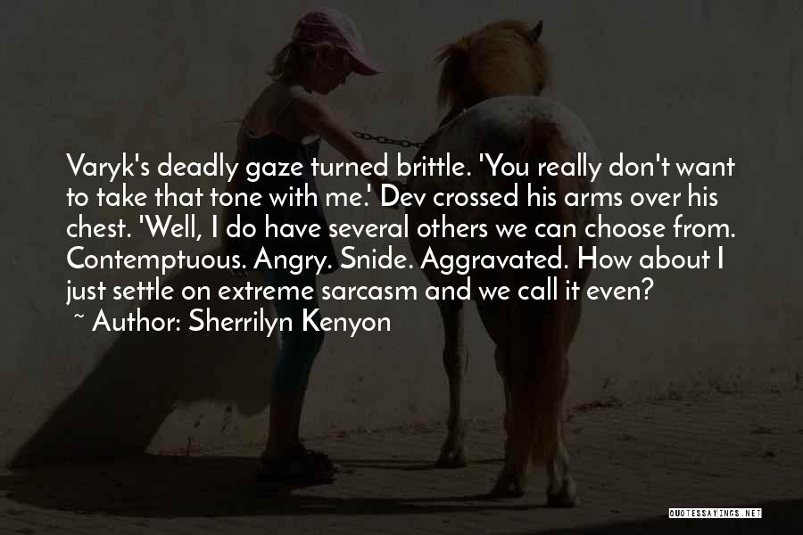 Aggravated Quotes By Sherrilyn Kenyon