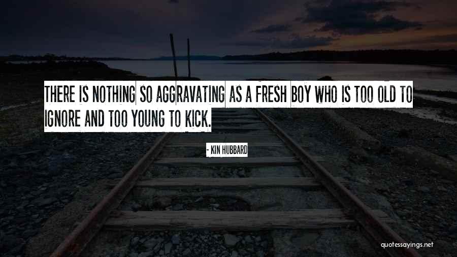Aggravating Quotes By Kin Hubbard Aggravating Quotes By Kin Hubbard