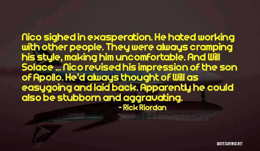 Aggravating Quotes By Rick Riordan Aggravating Quotes By Rick Riordan