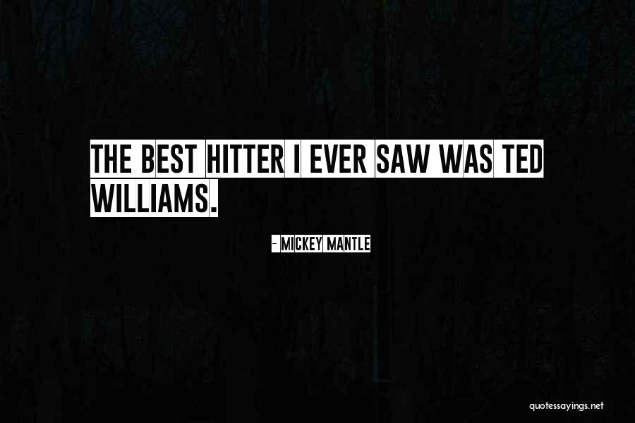 Aggressivity Test Quotes By Mickey Mantle Aggressivity Test Quotes By Mickey Mantle
