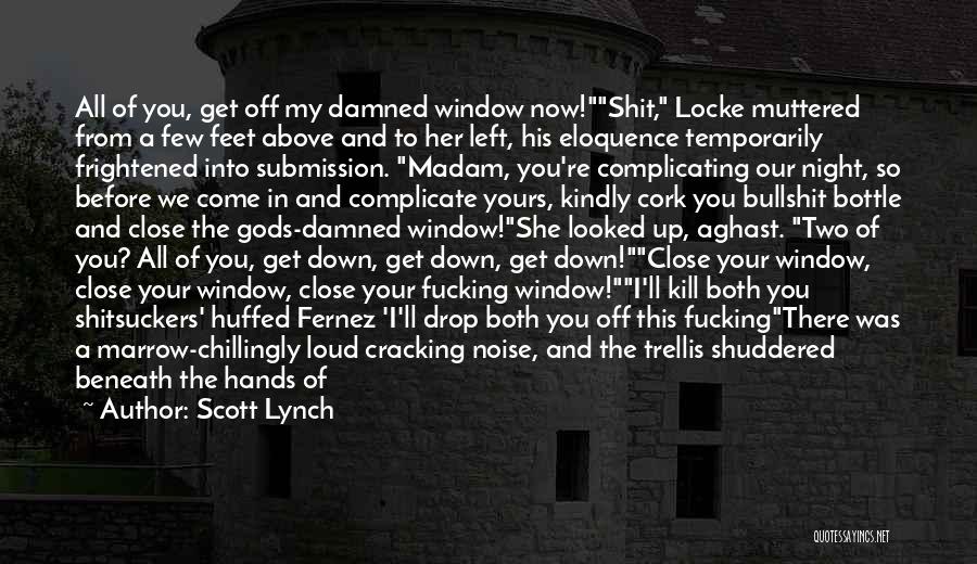 Aghast Quotes By Scott Lynch