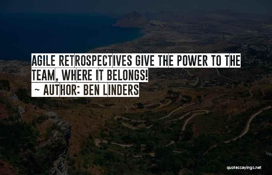 Agile Quotes By Ben Linders