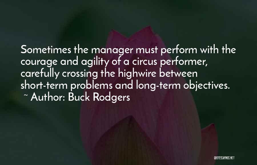 Agility Quotes By Buck Rodgers