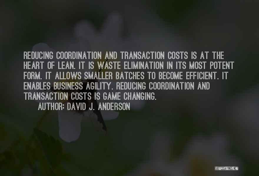 Agility Quotes By David J. Anderson