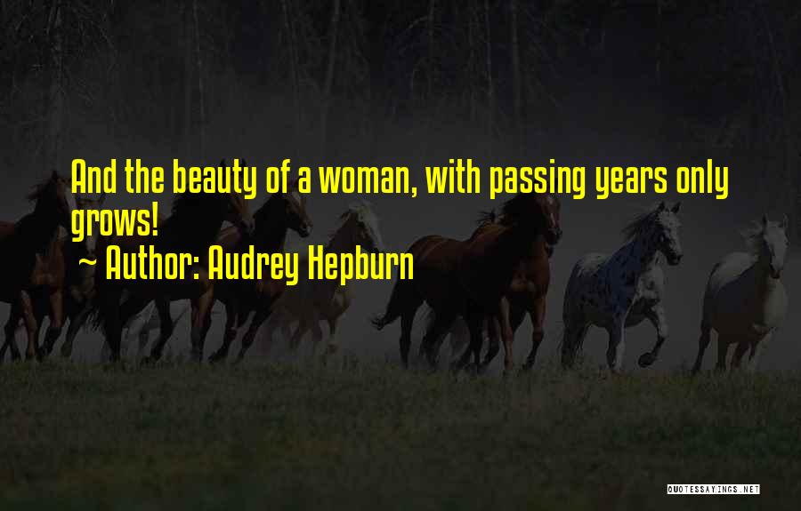 Aging And Beauty Quotes By Audrey Hepburn