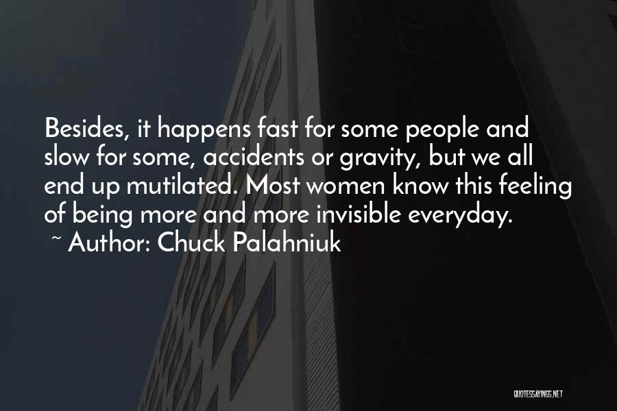 Aging And Beauty Quotes By Chuck Palahniuk