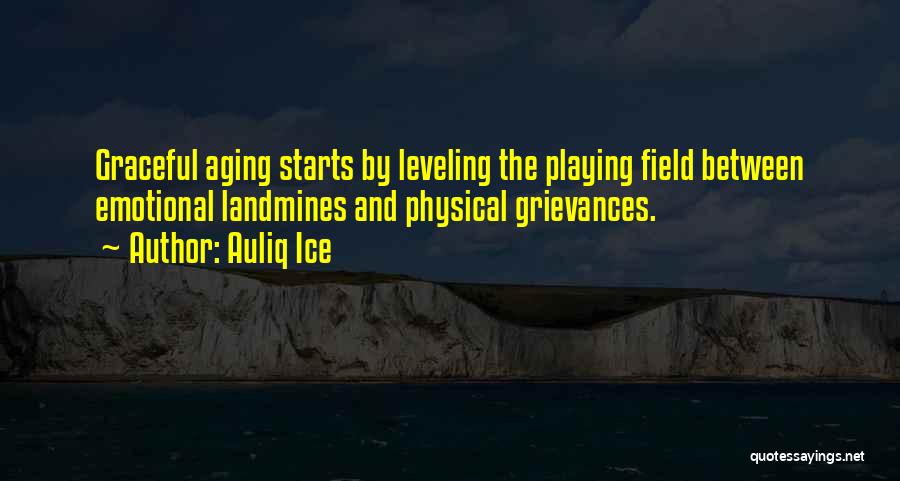 Aging And Wisdom Quotes By Auliq Ice