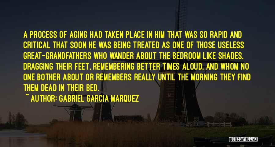 Aging In Place Quotes By Gabriel Garcia Marquez