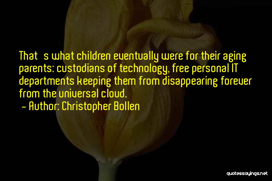 Aging Quotes By Christopher Bollen