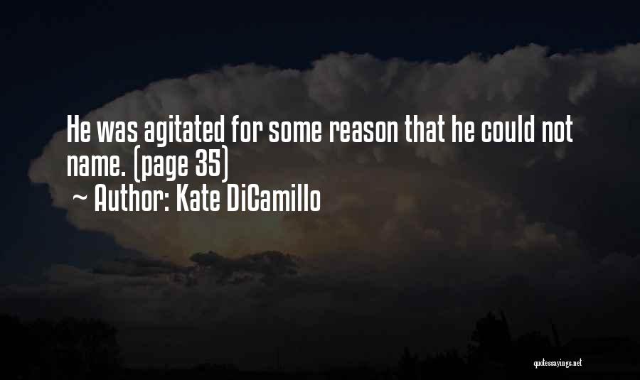 Agitation Quotes By Kate DiCamillo