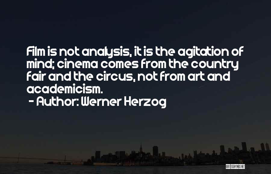 Agitation Quotes By Werner Herzog