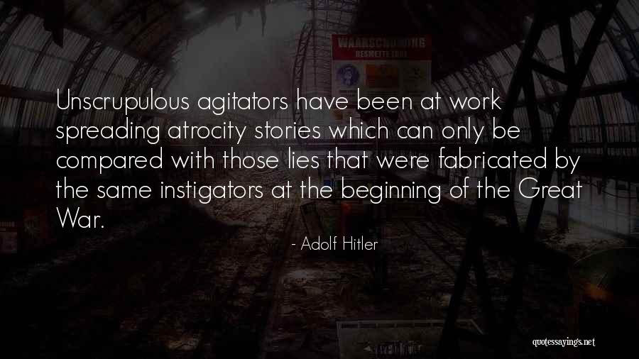 Agitators Quotes By Adolf Hitler Agitators Quotes By Adolf Hitler