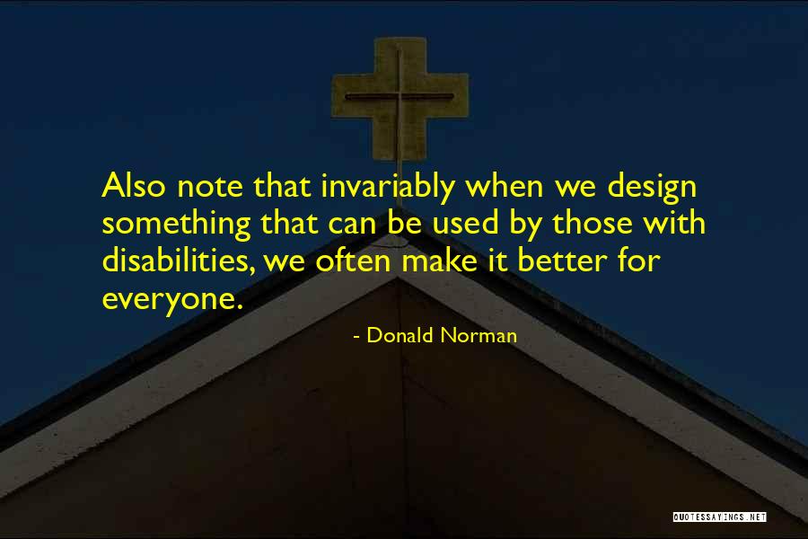 Agiva Wax Quotes By Donald Norman