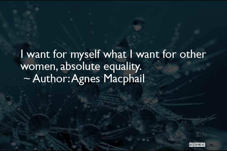 Agnes Macphail Quotes 1951879