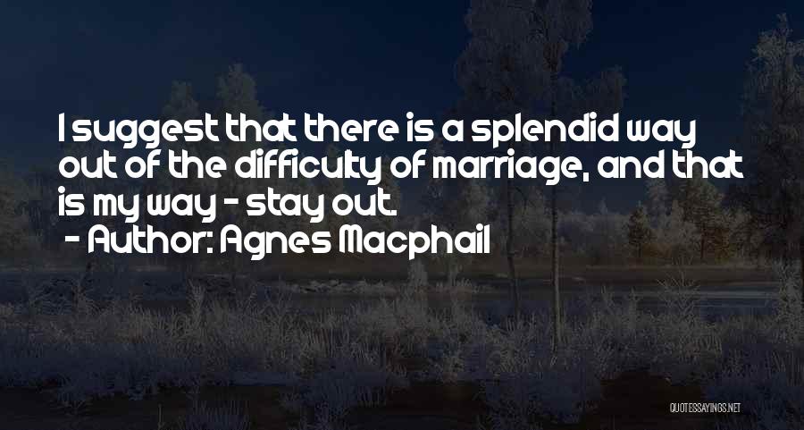 Agnes Macphail Quotes 214403