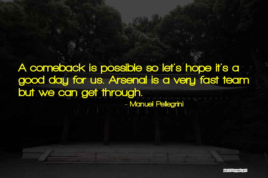 Agnes Pharo Quotes By Manuel Pellegrini