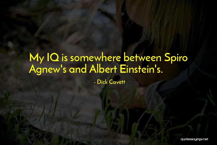 Agnew Spiro Quotes By Dick Cavett Agnew Spiro Quotes By Dick Cavett