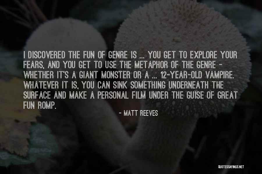 Agnivarna Quotes By Matt Reeves Agnivarna Quotes By Matt Reeves