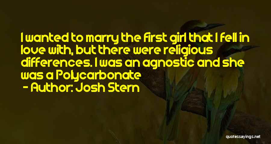 Agnostic Quotes By Josh Stern