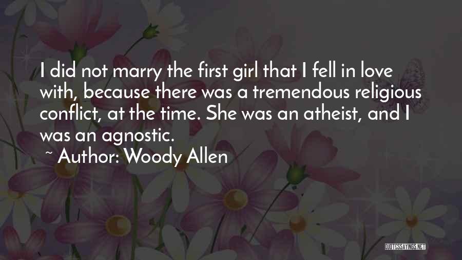 Agnostic Quotes By Woody Allen