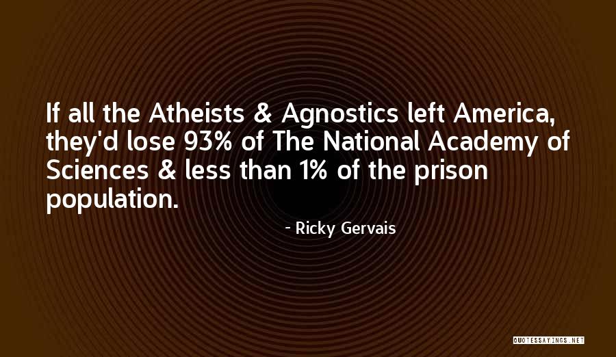 Agnostics In America Quotes By Ricky Gervais Agnostics In America Quotes By Ricky Gervais