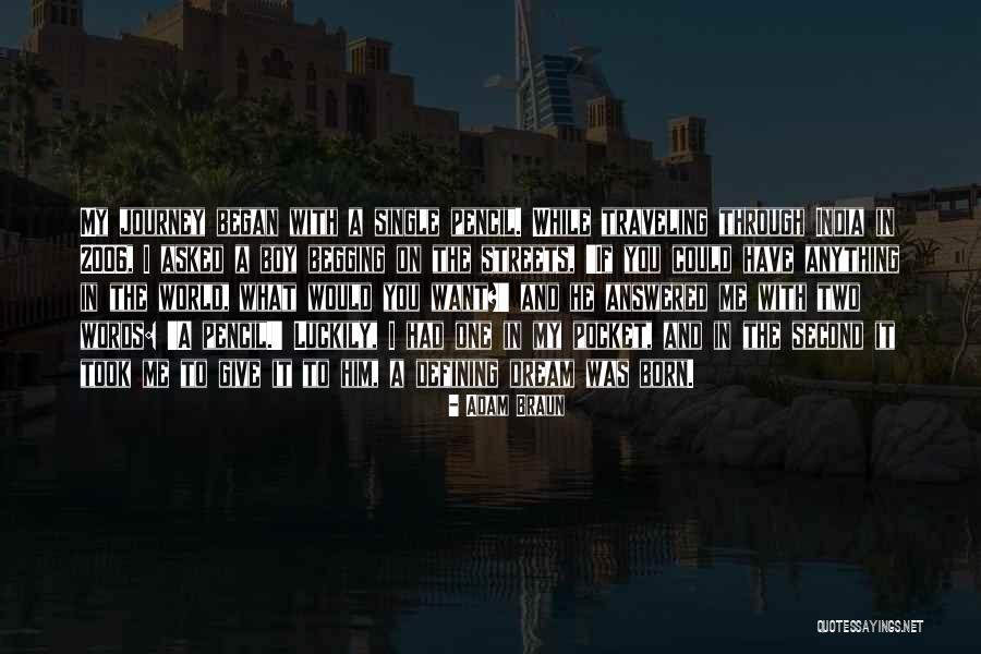 Agonistic Behaviour Quotes By Adam Braun Agonistic Behaviour Quotes By Adam Braun