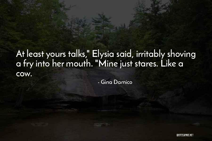 Agonistic Drugs Quotes By Gina Damico Agonistic Drugs Quotes By Gina Damico
