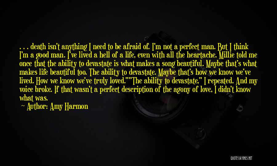 Agony Of Love Quotes By Amy Harmon