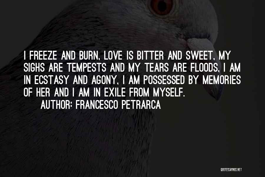 Agony Of Love Quotes By Francesco Petrarca