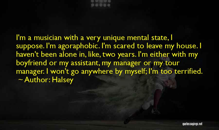 Agoraphobic Quotes By Halsey Agoraphobic Quotes By Halsey