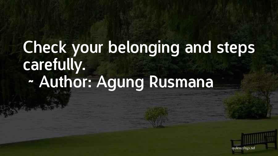 Agra Quotes By Agung Rusmana