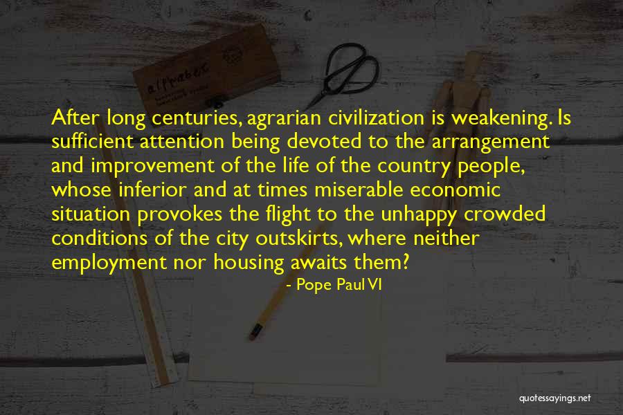 Agrarian Quotes By Pope Paul VI Agrarian Quotes By Pope Paul VI