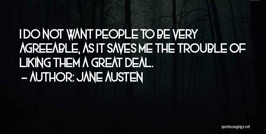 Agreeable Quotes By Jane Austen