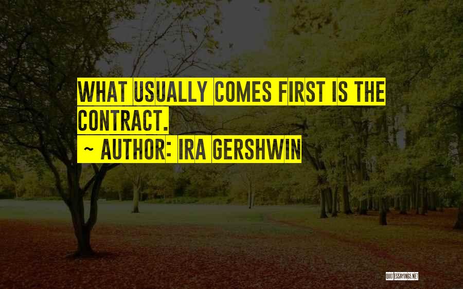 Agreement Quotes By Ira Gershwin