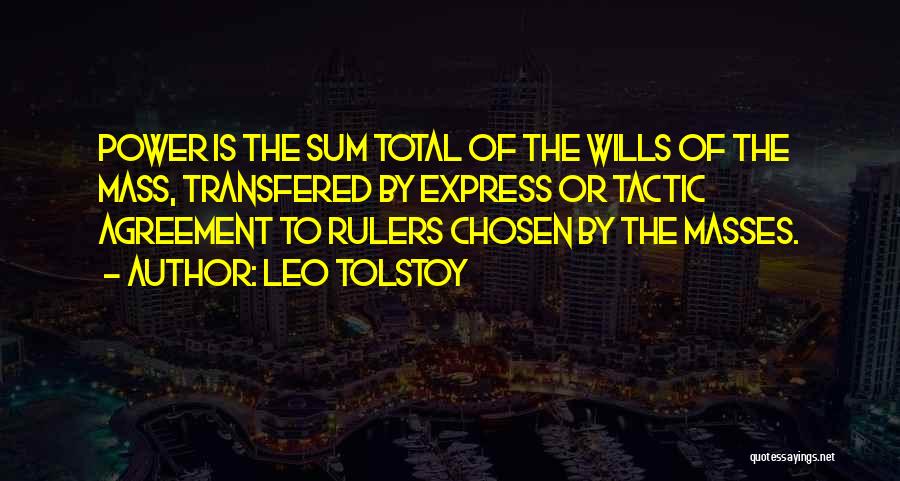 Agreement Quotes By Leo Tolstoy