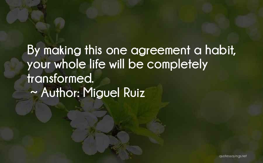 Agreement Quotes By Miguel Ruiz