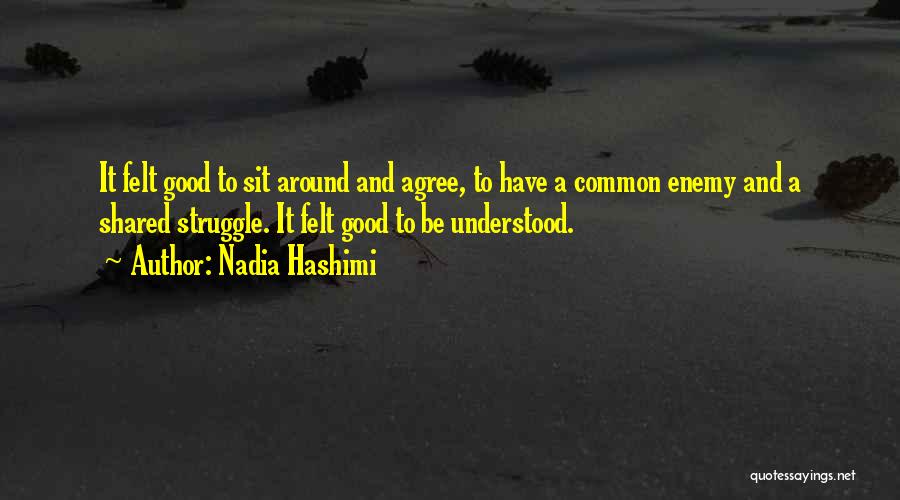 Agreement Quotes By Nadia Hashimi