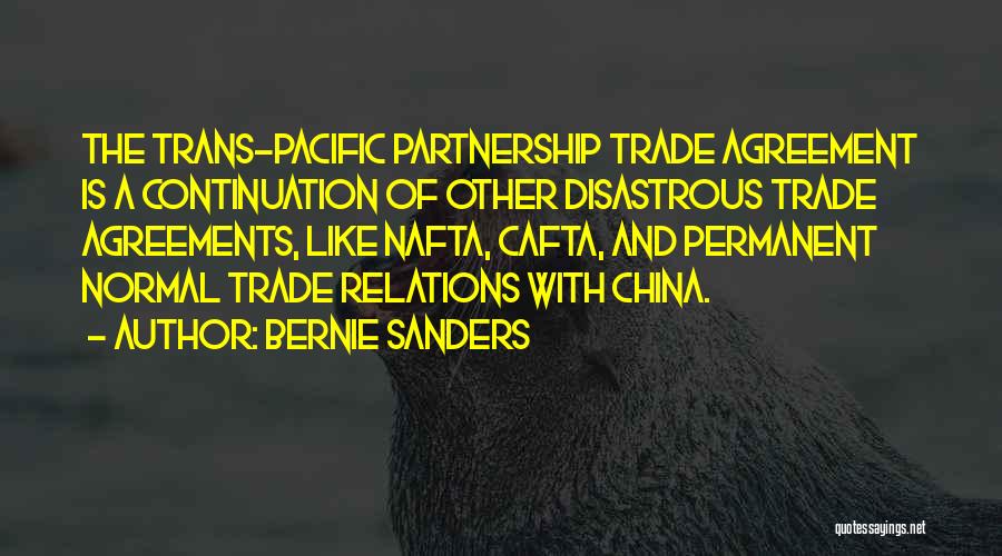 Agreements Quotes By Bernie Sanders