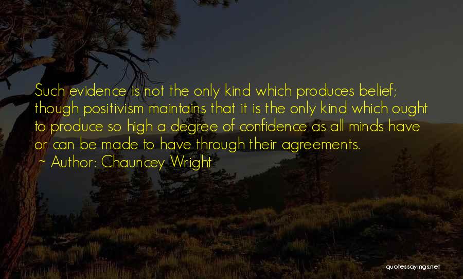 Agreements Quotes By Chauncey Wright