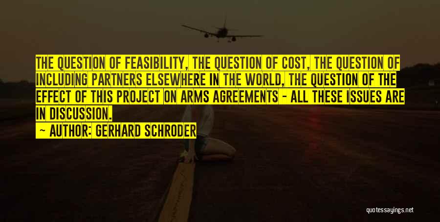 Agreements Quotes By Gerhard Schroder