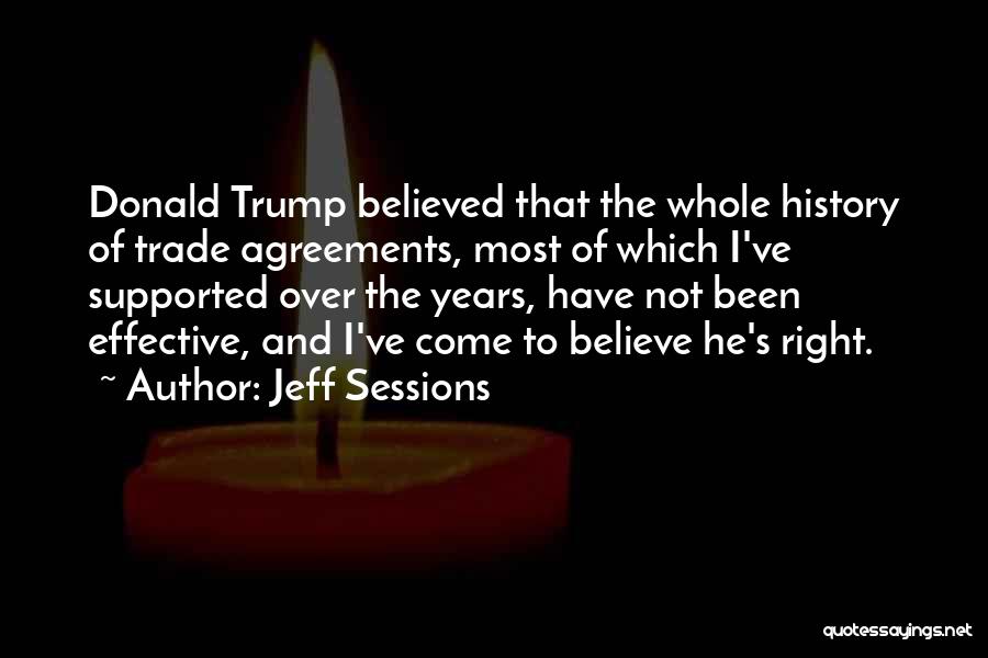 Agreements Quotes By Jeff Sessions