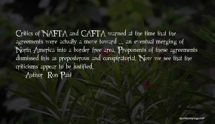 Agreements Quotes By Ron Paul