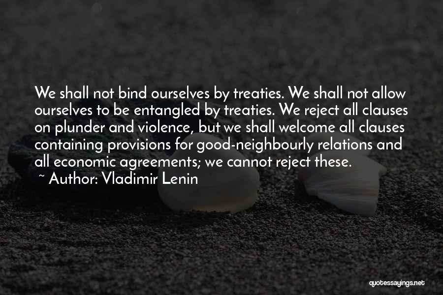 Agreements Quotes By Vladimir Lenin