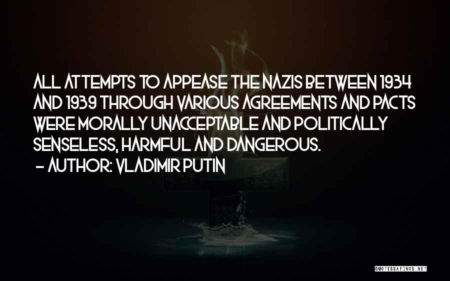 Agreements Quotes By Vladimir Putin