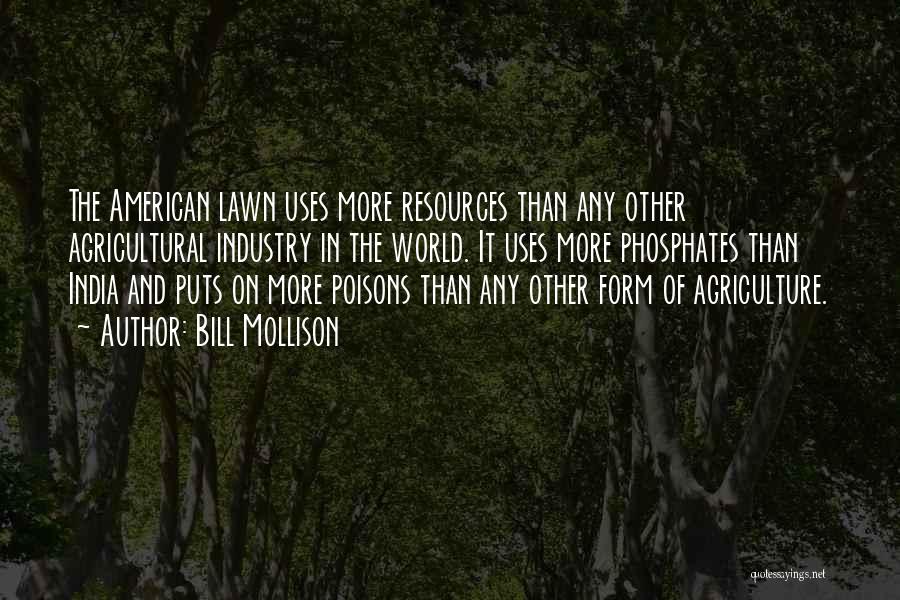 Agriculture In India Quotes By Bill Mollison