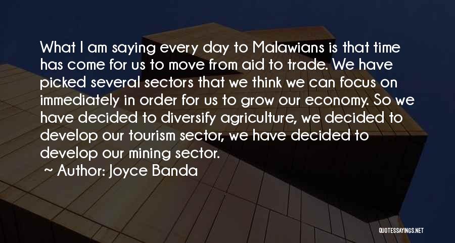 Agriculture Quotes By Joyce Banda