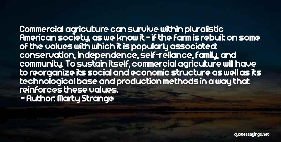 Agriculture Quotes By Marty Strange