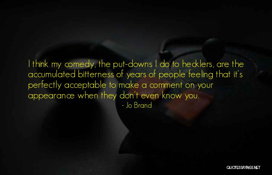 Agtervoegsels Quotes By Jo Brand Agtervoegsels Quotes By Jo Brand