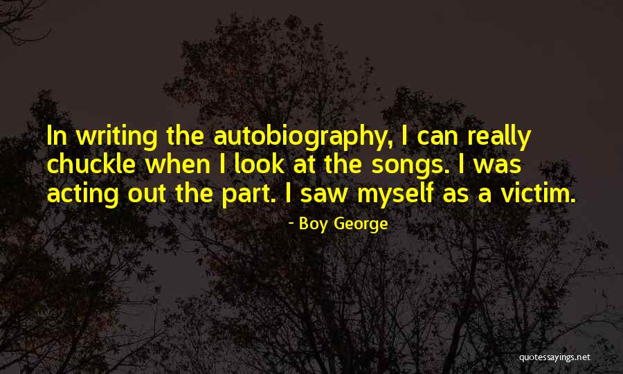 Aguglia Pesce Quotes By Boy George Aguglia Pesce Quotes By Boy George
